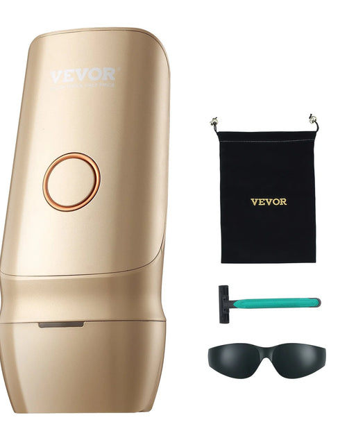 Load image into Gallery viewer, VEVOR IPL Hair Removal, Permanent Hair Removal with Ice Cooling System for Women Men, Auto/Manual Modes &amp; 5 Levels, Painless At-Home Hair Removal Device for Legs, Arms, Armpits, Bikini Line
