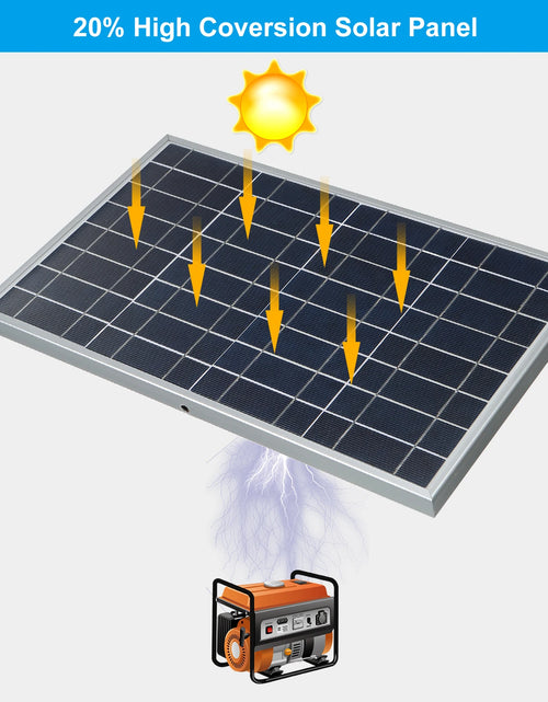 Load image into Gallery viewer, 300W Solar Panel 12V Portable Solar Cell Outdoor Rechargeable Solar Kit Household Solar Generator Solar Charger RV Power Supply
